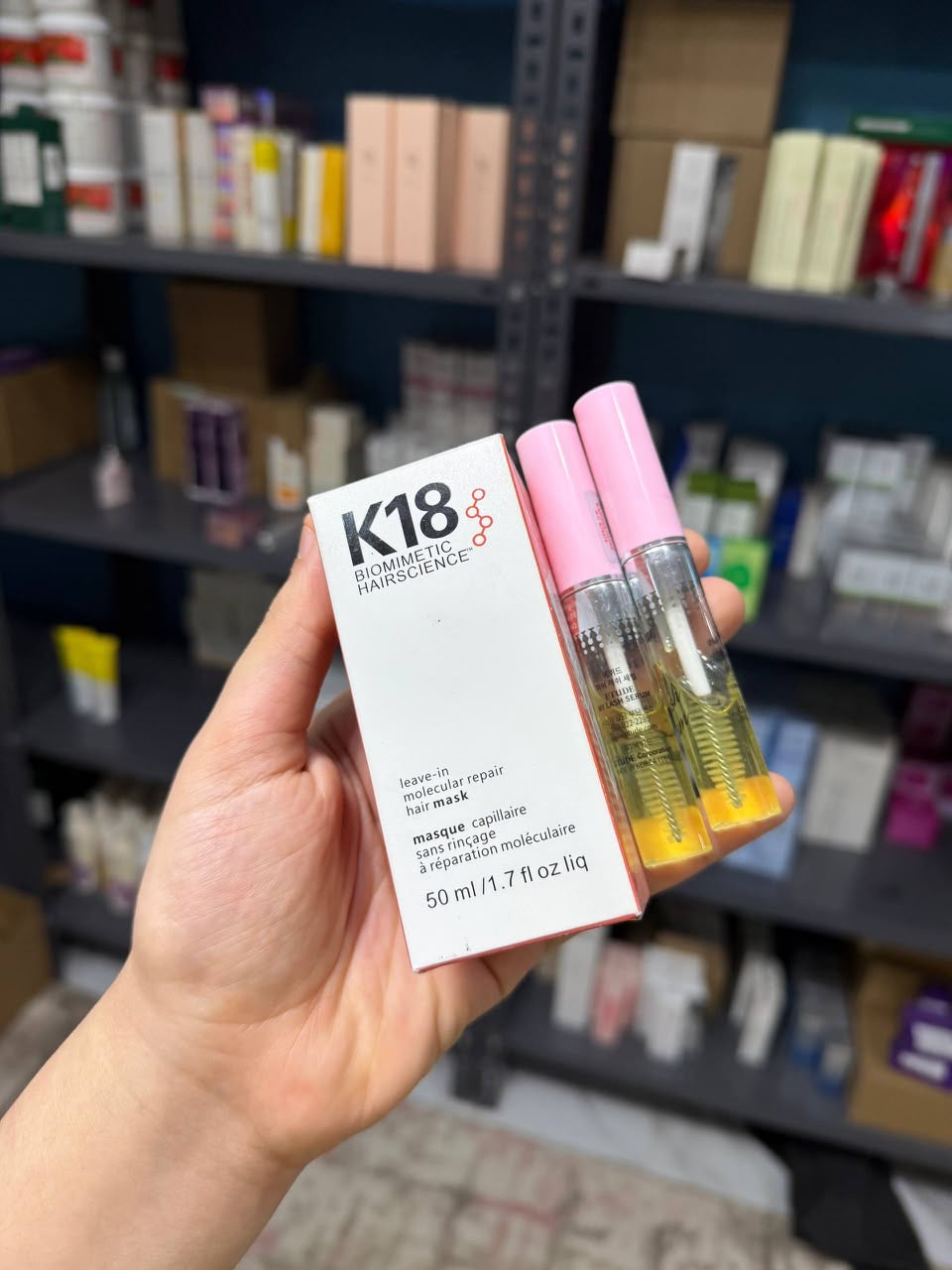 K18 + ٢ سيروم رموش فري ❤️