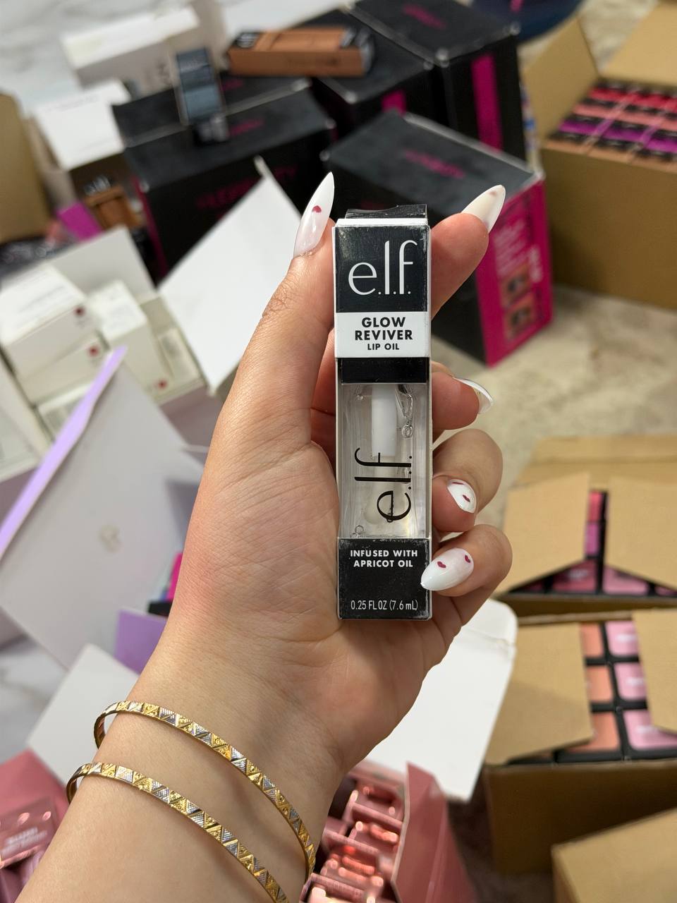 elf lip oil