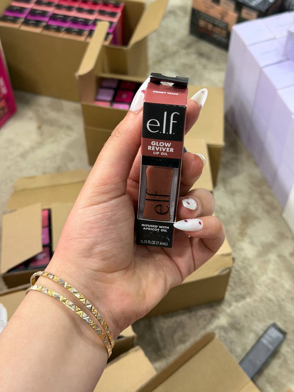 elf lip oil