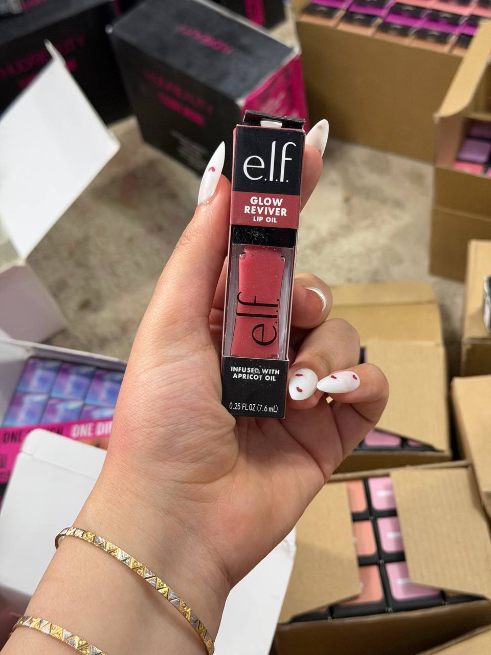 elf lip oil